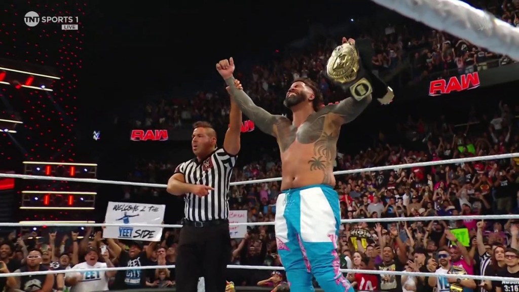 Jey Uso Wins WWE Intercontinental Title On 9/23 WWE RAW