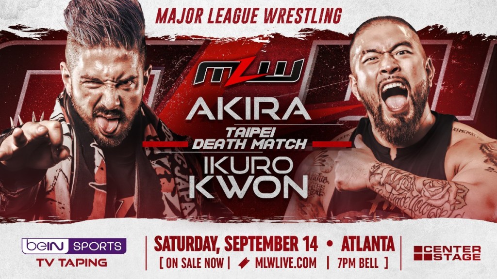 Taipei Death Match And More Set For 9/14 MLW TV Taping