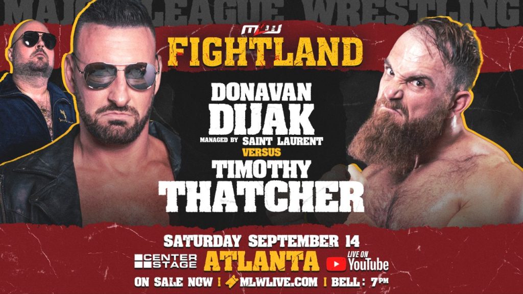 MLW FIghtland Donovan Dijak Timothy Thatcher