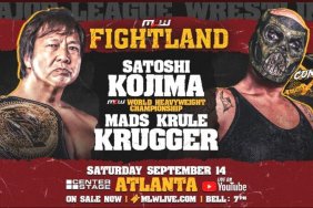 MLW Fightland Satoshi Kojima Mads Krule Krugger