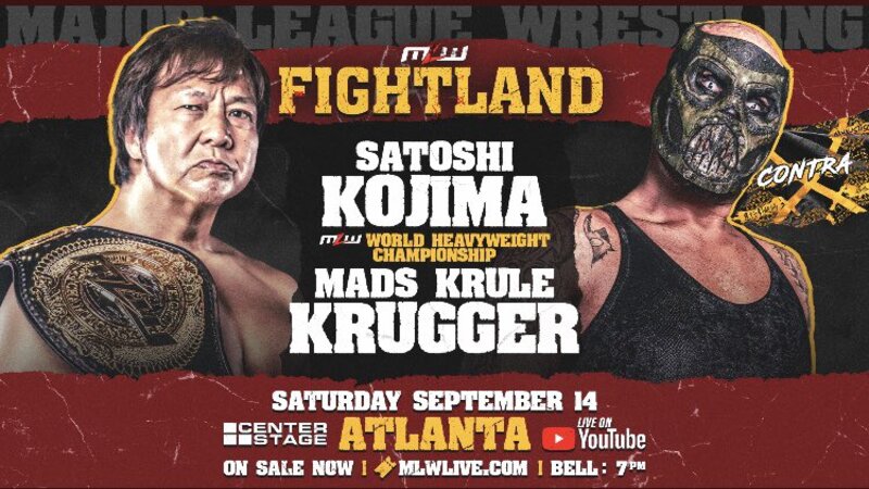 MLW Fightland Satoshi Kojima Mads Krule Krugger