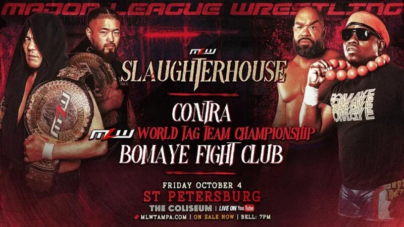 MLW Slaughterhouse Contra Bomaye Fight Club