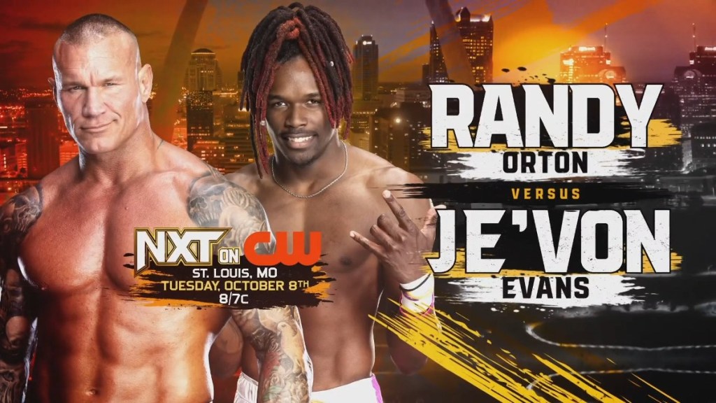 Randy Orton Je'Von Evans WWE NXT