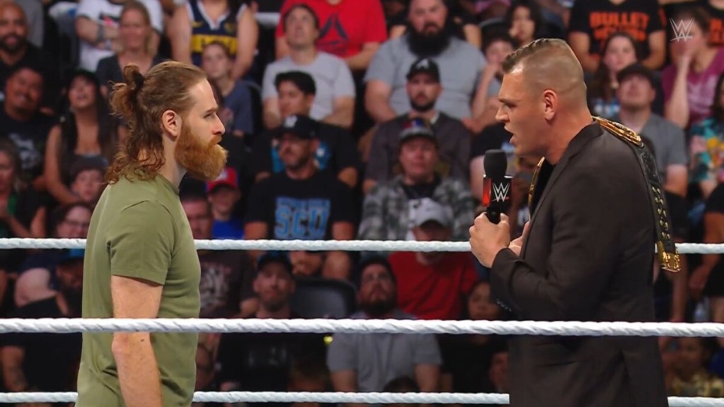 Sami Zayn Gunther WWE RAW