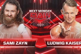 Sami Zayn Ludwig Kaiser WWE RAW