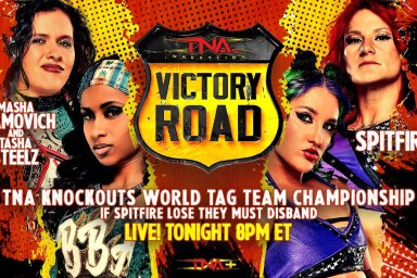 TNA Victory Road Alisha Edwards Tasha Steelz