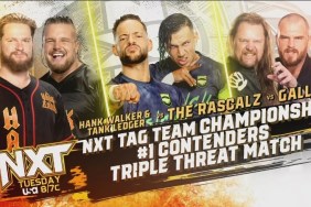 WWE NXT Rascalz Gallus Hank Walker Tank Ledger