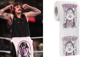 dominik mysterio toilet paper