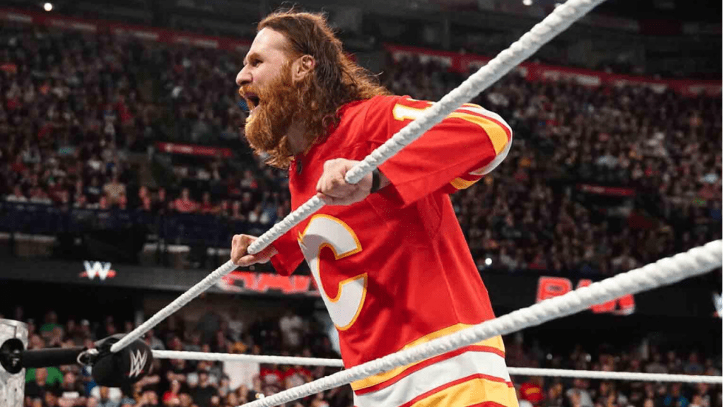 sami zayn calgary flames jersey