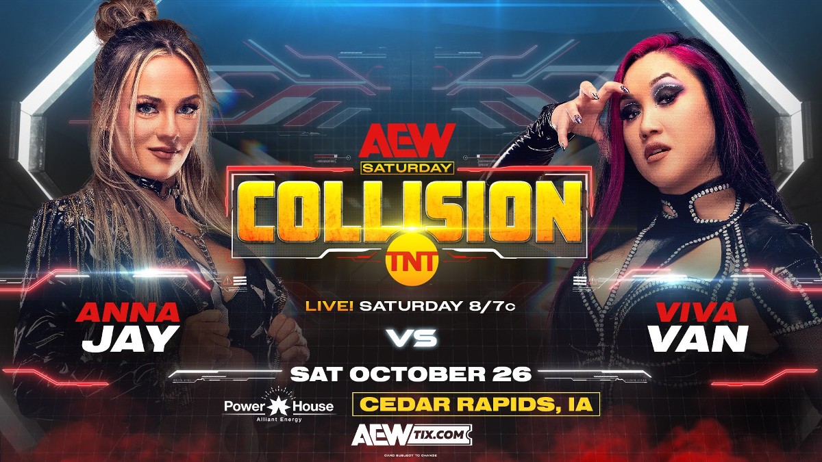 Anna Jay vs. Viva Van, More Added To 10/26 AEW Collision