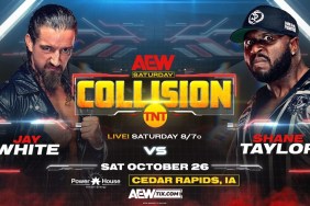 AEW Collision Jay White Shane Taylor