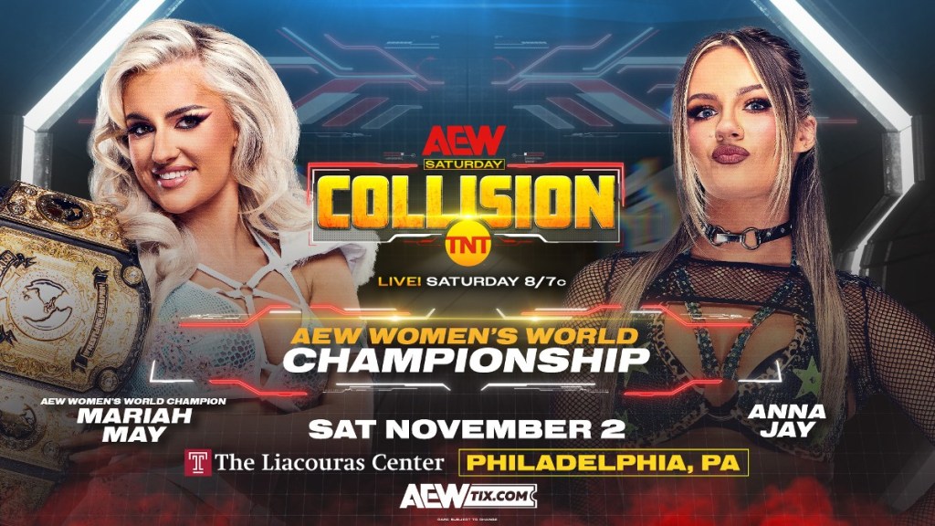 AEW Women’s World Title Match Set For 11/2 AEW Collision