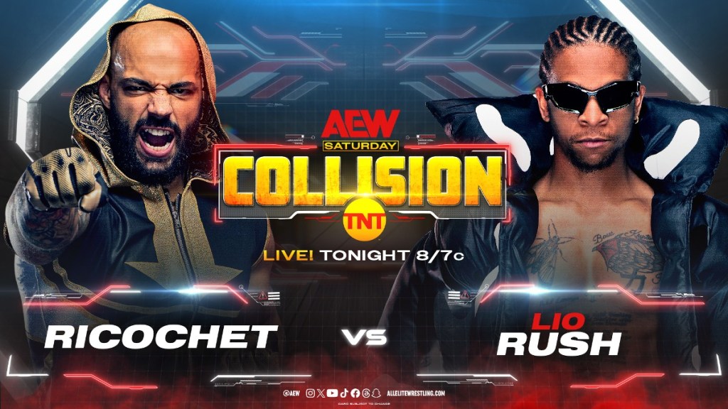 AEW Collision Ricochet Lio Rush