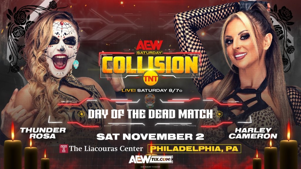 AEW Collision Thunder Rosa Harley Cameron