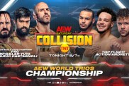 AEW Collision Blackpool Combat Club Top Flight Action Andretti