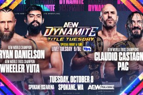 AEW Dynamite Bryan Danielson Wheeler Yuta