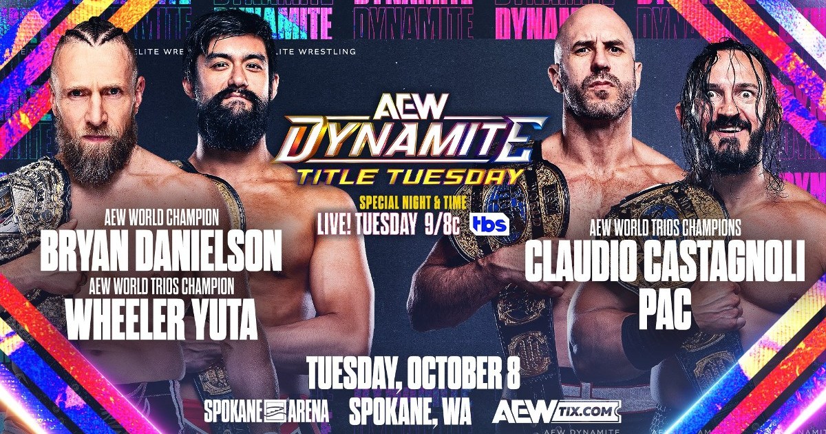 Bryan Danielson And Wheeler Yuta To Team Up On AEW Dynamite: Title Tuesday