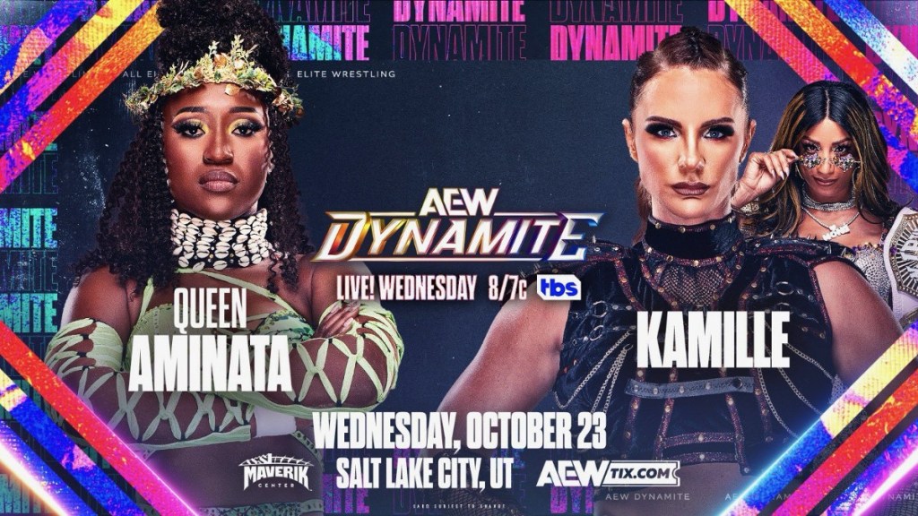 AEW Dynamite Kamille Queen Aminata