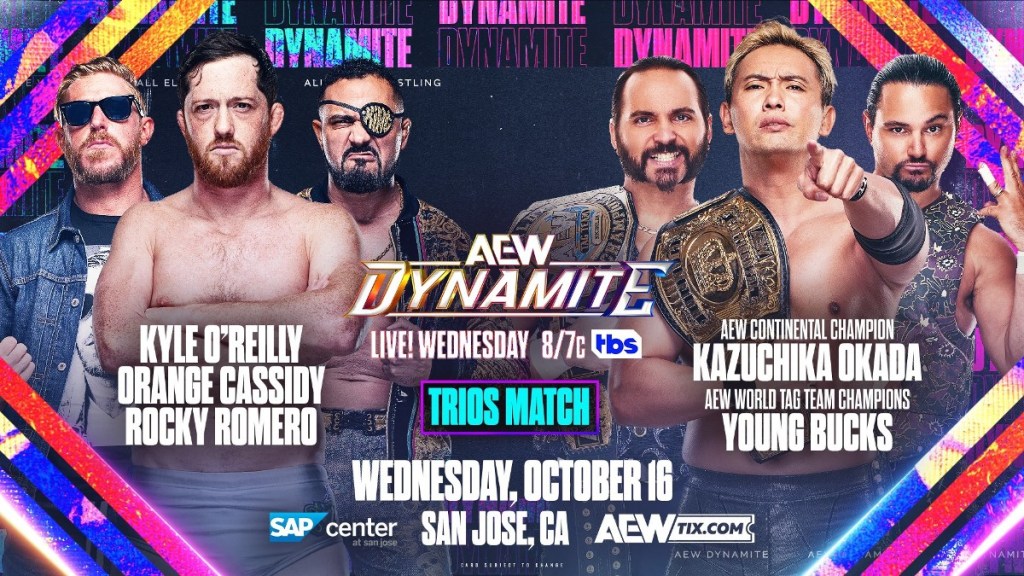 AEW Dynamite Kazuchika Okada The Young Bucks