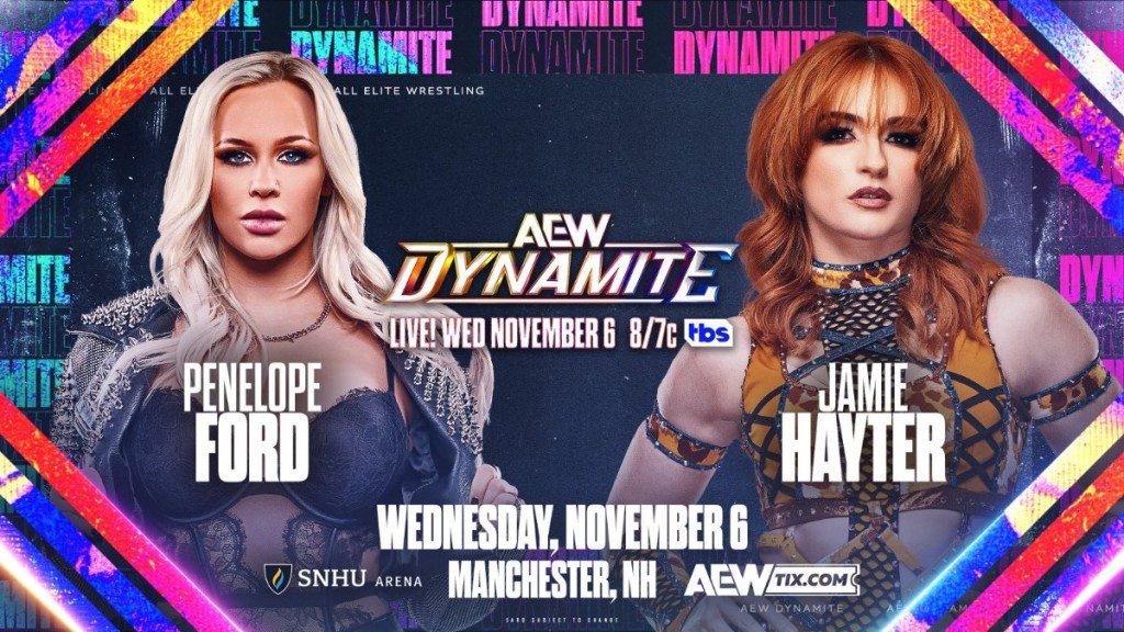 AEW Dynamite Penelope Ford Jamie Hayter