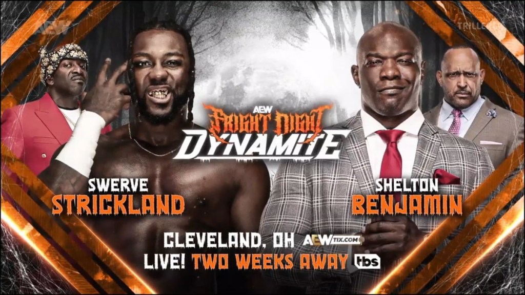 AEW Dynamite Swerve Strickland Shelton Benjamin