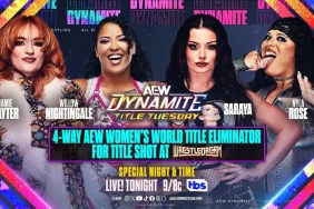 AEW Dynamite Willow Nightingale Saraya Jamie Hayter