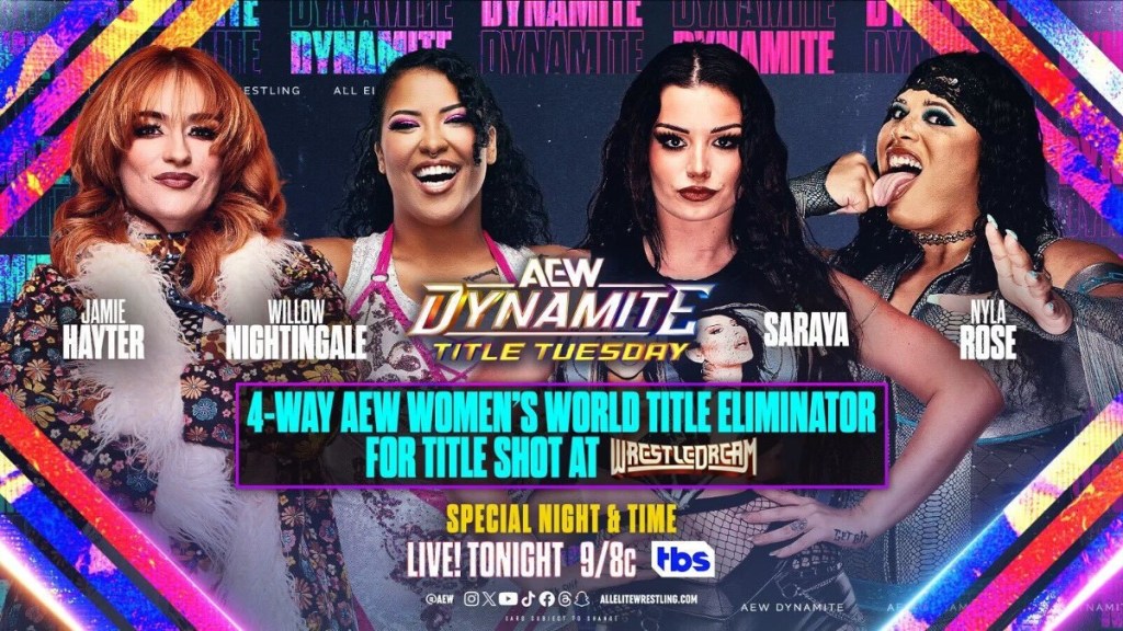 AEW Dynamite Willow Nightingale Saraya Jamie Hayter