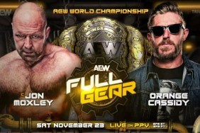 AEW Full Gear Jon Moxley Orange Cassidy