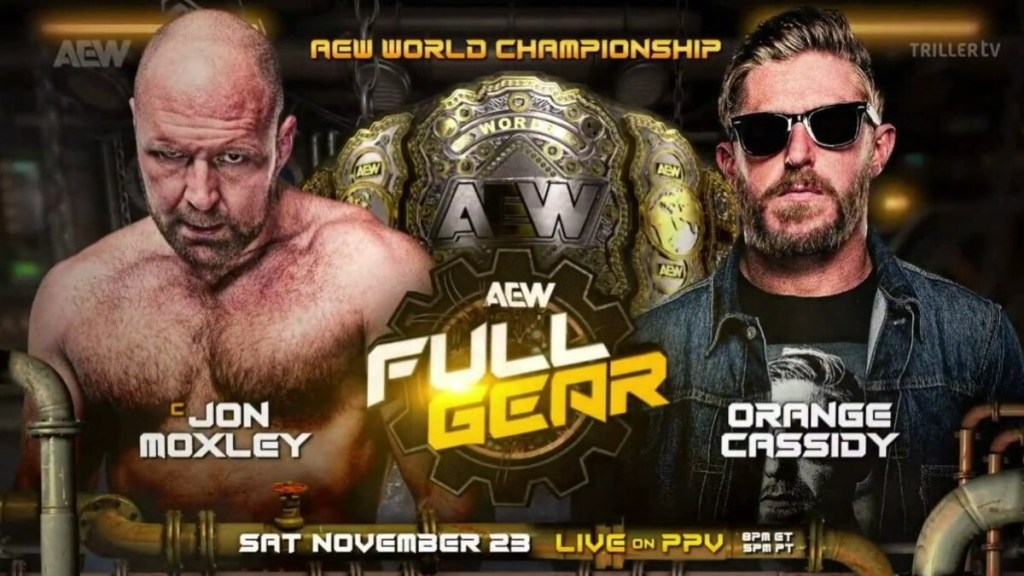 AEW Full Gear Jon Moxley Orange Cassidy