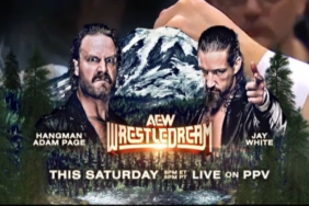 AEW WrestleDream Jay White Hangman Adam Page