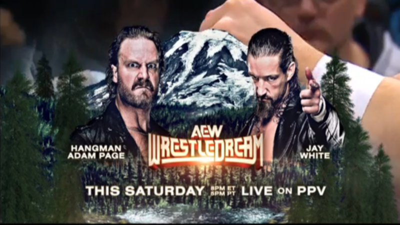 AEW WrestleDream Jay White Hangman Adam Page