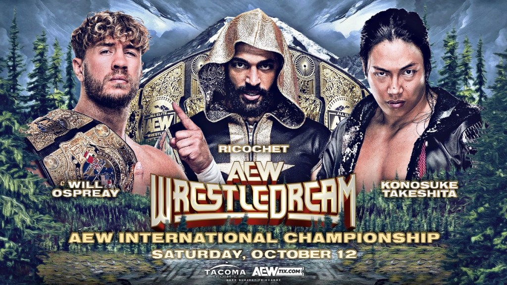 AEW International Title Match Confirmed For AEW WrestleDream