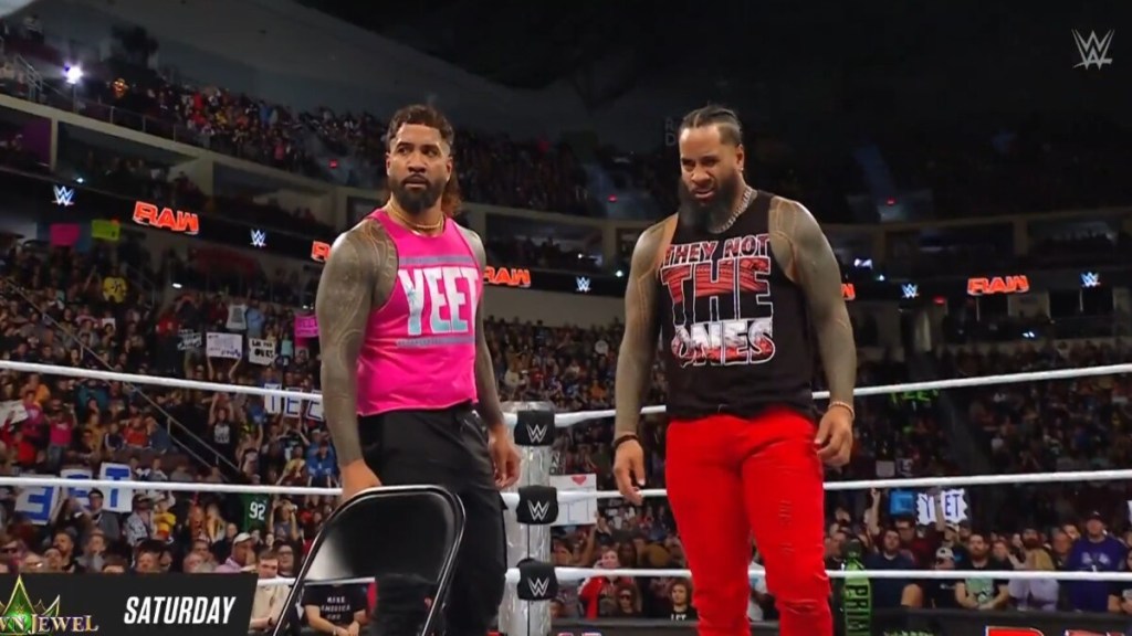 Jey Uso Jimmy Uso WWE RAW