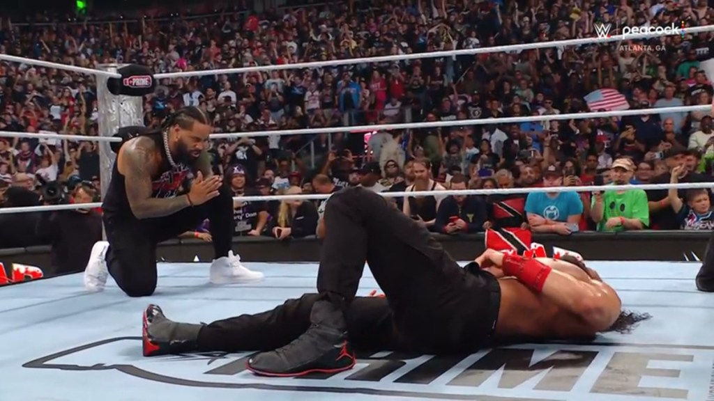 Jimmy Uso Returns, Helps Roman Reigns And Cody Rhodes Beat The Bloodline At WWE Bad Blood