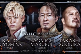 Kaito Kiyomiya Naomichi Marufuji Takashi Sugiura NOAH