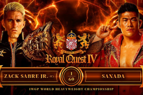 NJPW Royal Quest IV Zack Sabre Jr SANADA