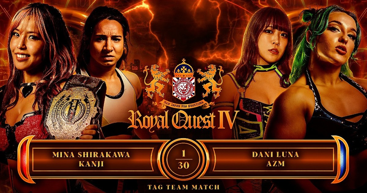 Mina Shirakawa, Michael Oku, And More Set For NJPW Royal Quest IV