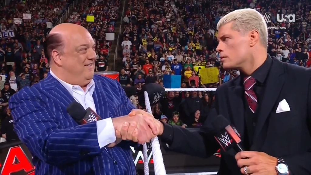 Paul Heyman Cody Rhodes