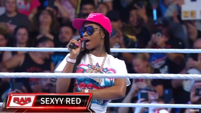 Sexyy Red WWE RAW