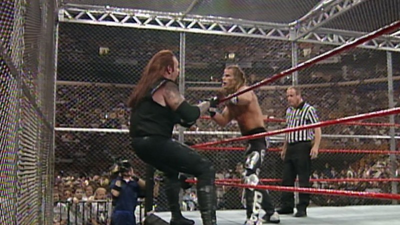 Shawn Michaels The Undertaker WWE Bad Blood