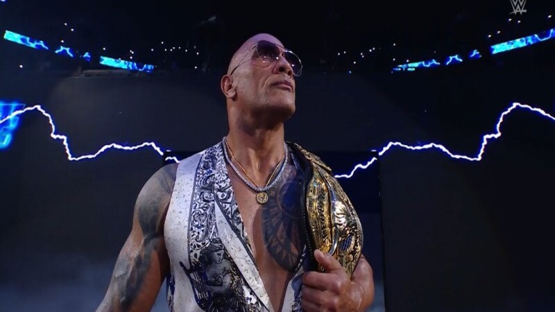 The Rock WWE Bad Blood