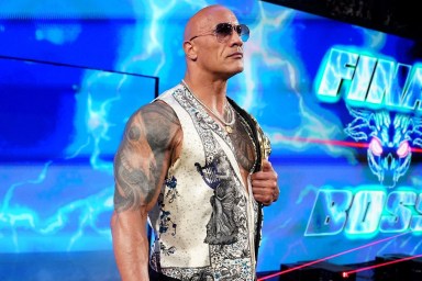 The Rock WWE Bad Blood