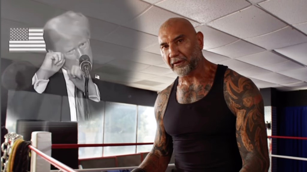 Dave Bautista Donald Trump