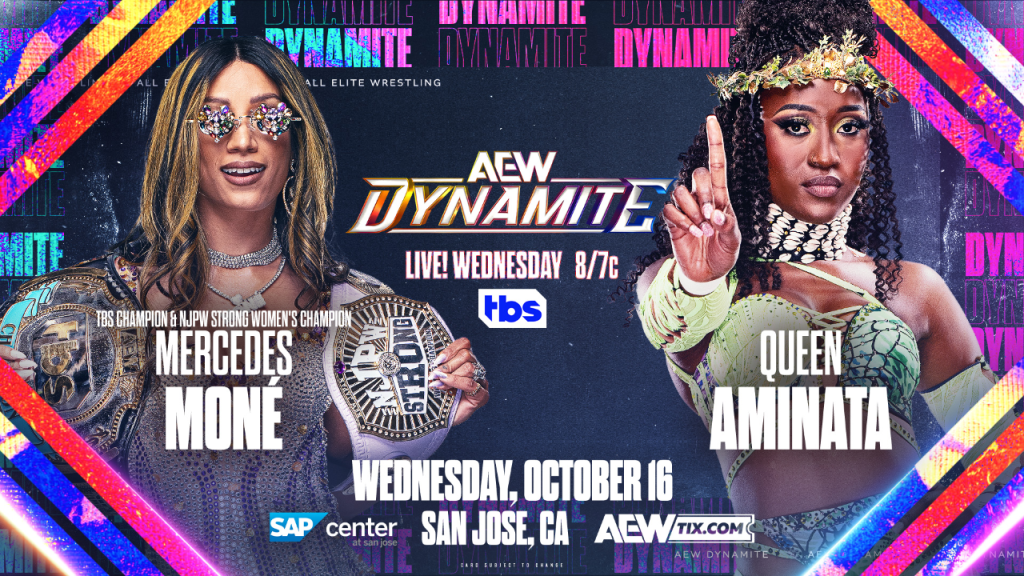 Mercedes Moné vs. Queen Aminata Set For 10/16 AEW Dynamite