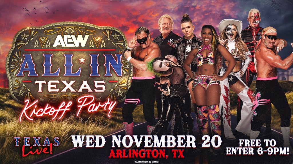 AEW All In Texas Kickoff Party