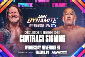 AEW Dynamite Chris Jericho Tomohiro Ishii