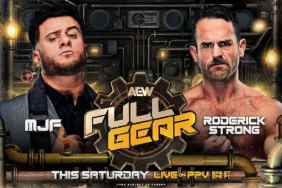 AEW Full Gear MJF Roderick Strong