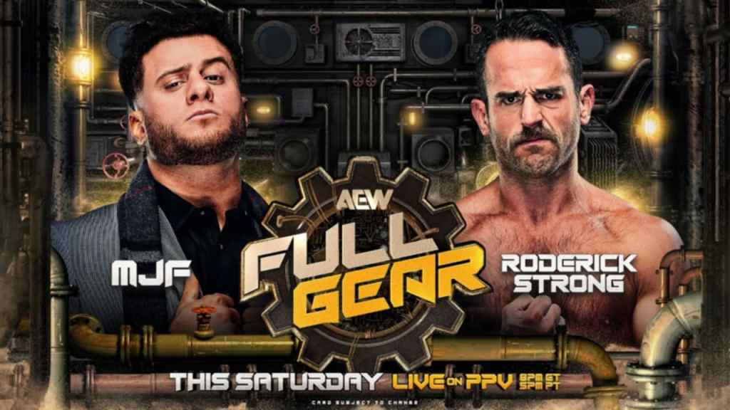 AEW Full Gear MJF Roderick Strong