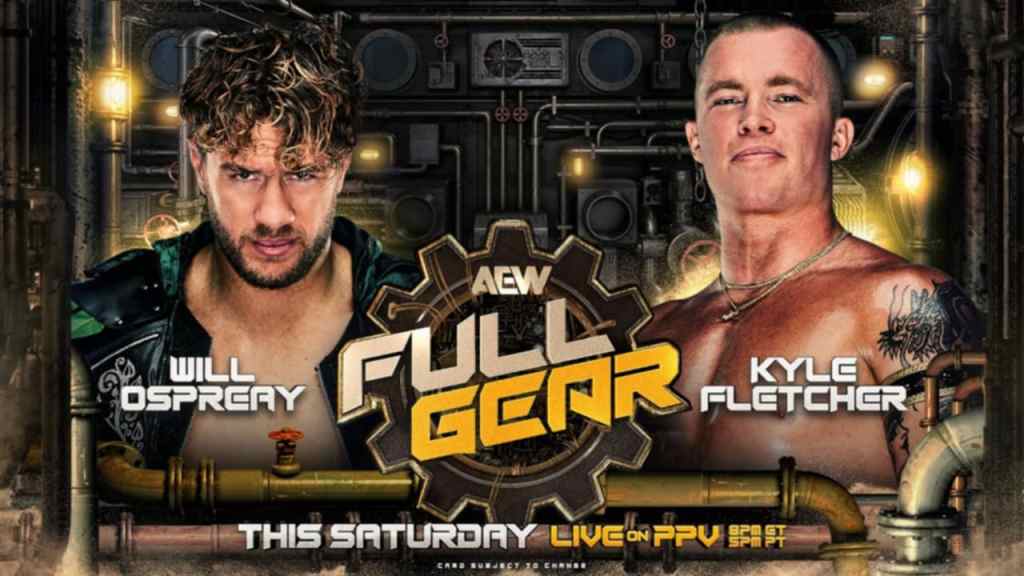 AEW Full Gear Will Ospreay Kyle Fletcher