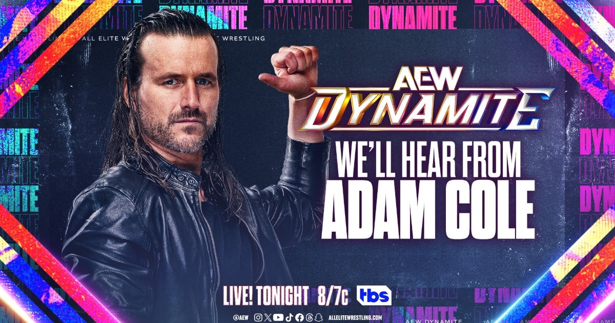 Adam Cole Segment Added To 11/20 AEW Dynamite